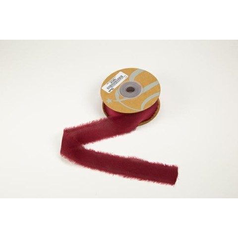 NASTRO RASO C FRANGIA 25X15MT BORDEAUX